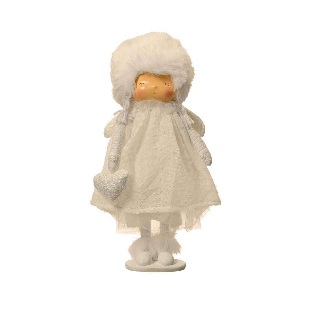 Christmas Angel Decoration White
