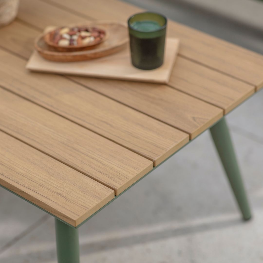 Wisley 2 Seat Sofa Set & Coffee Table - Sage