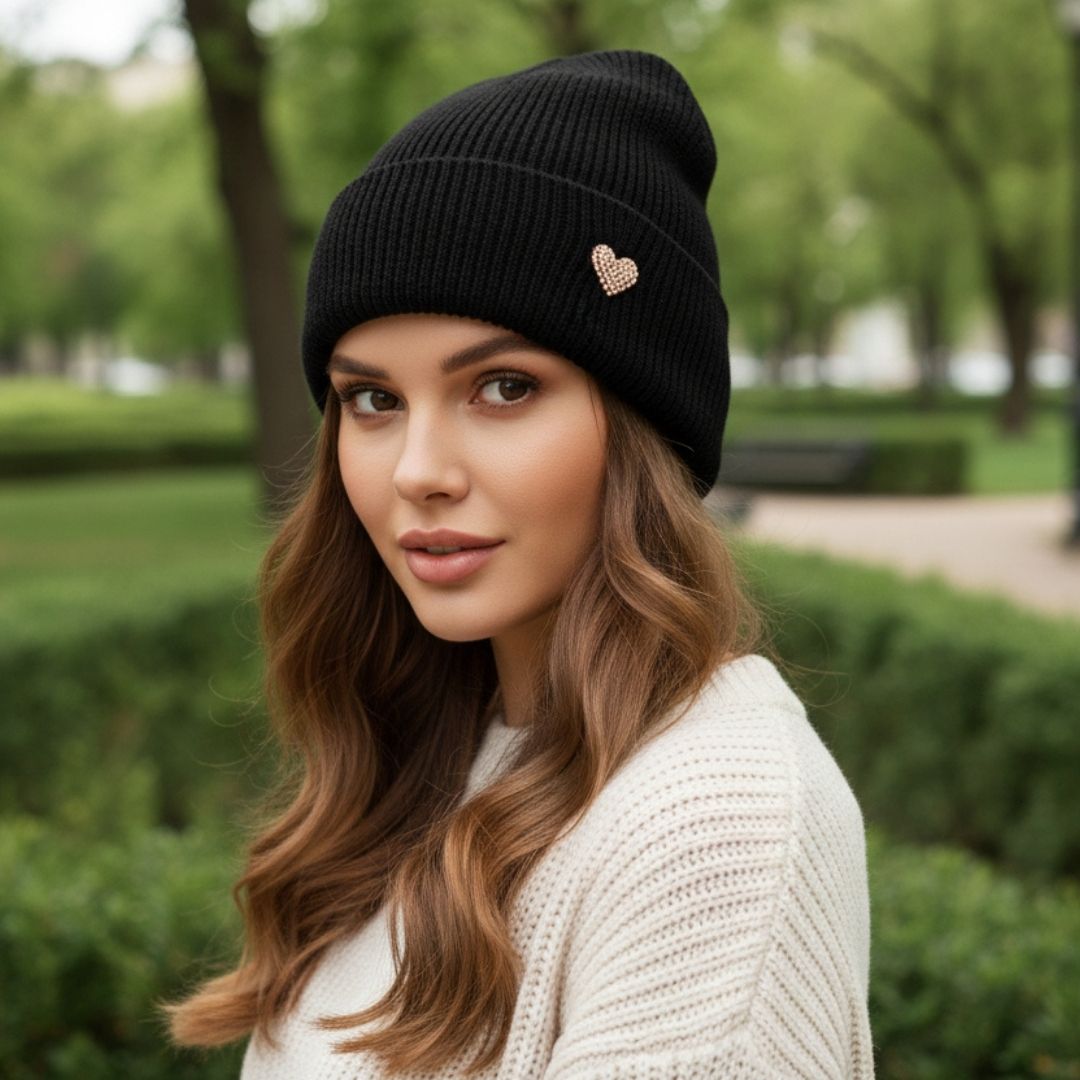 Beanie Heart Detail