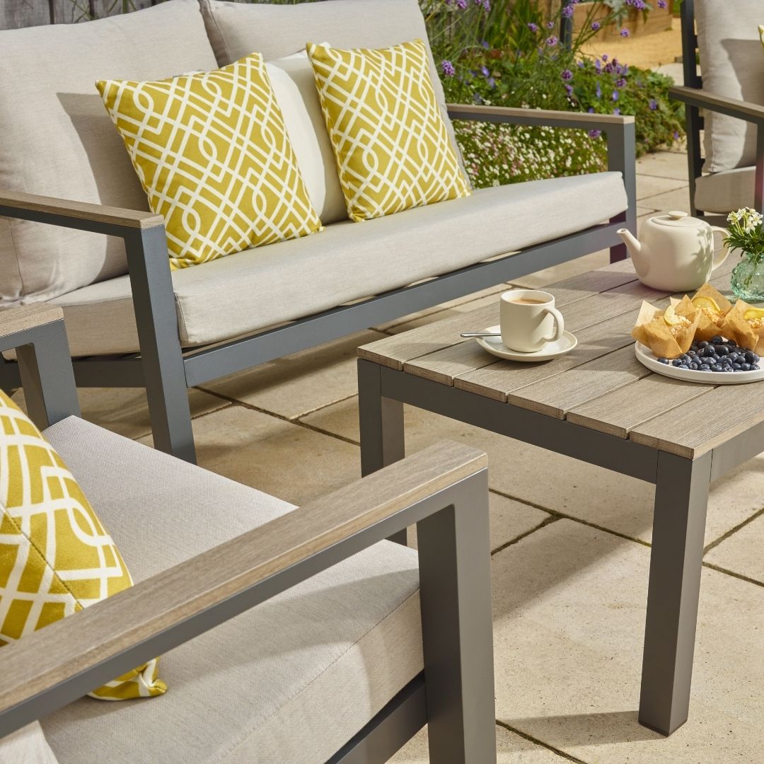 Zurich Garden Sofa Set With Coffee Table