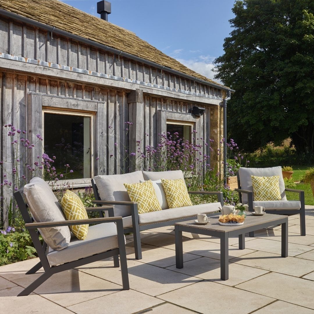 Zurich Garden Sofa Set With Coffee Table