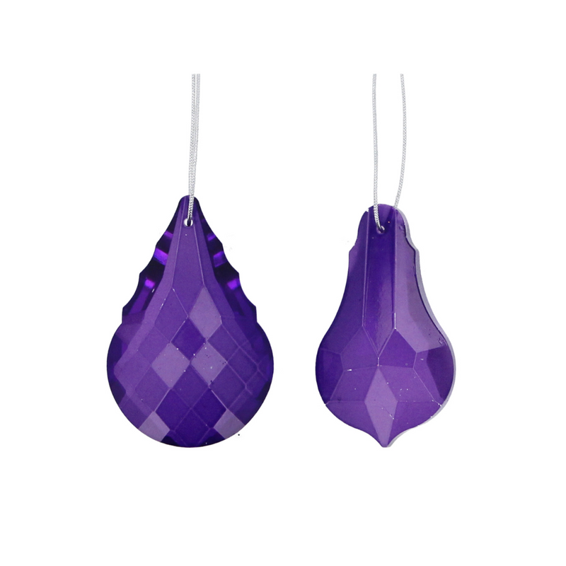 Purple Glass Pendant