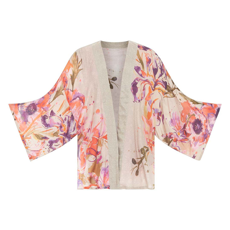Kimono Jacket Orchid & Iris