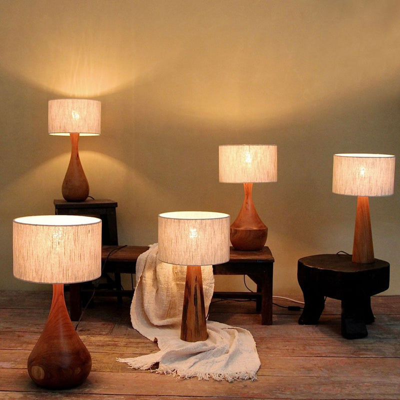 Aspen Table Lamp Cone - The Garden HouseRaw Materials