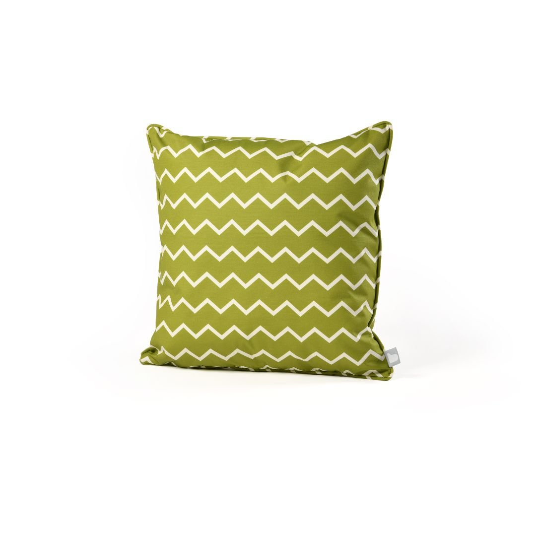 B Cushion ZigZag Olive