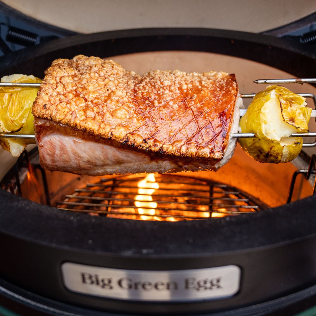 Big Green Egg Rotisserie