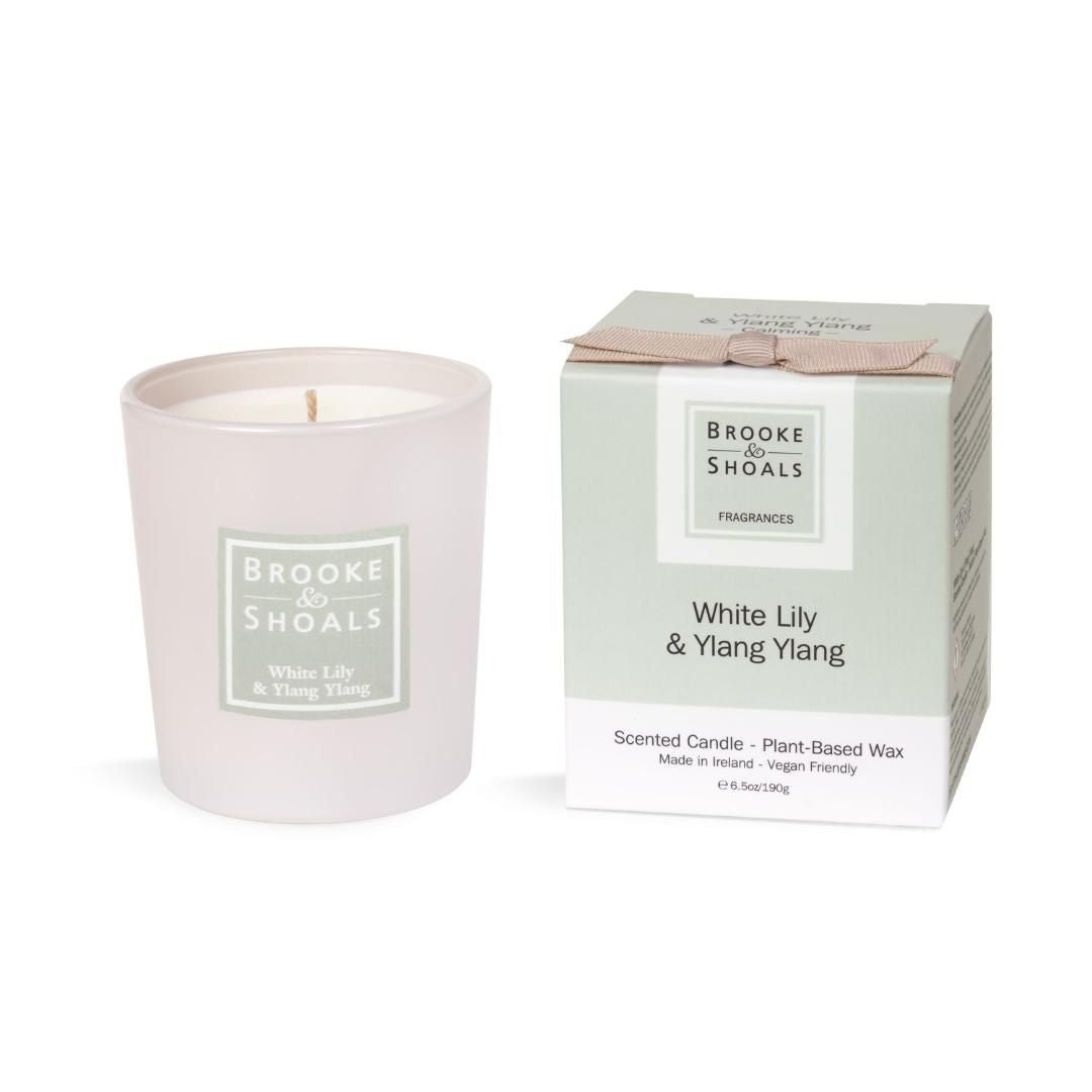 Brooke & Shoals Candle - White Lily & Ylang Ylang