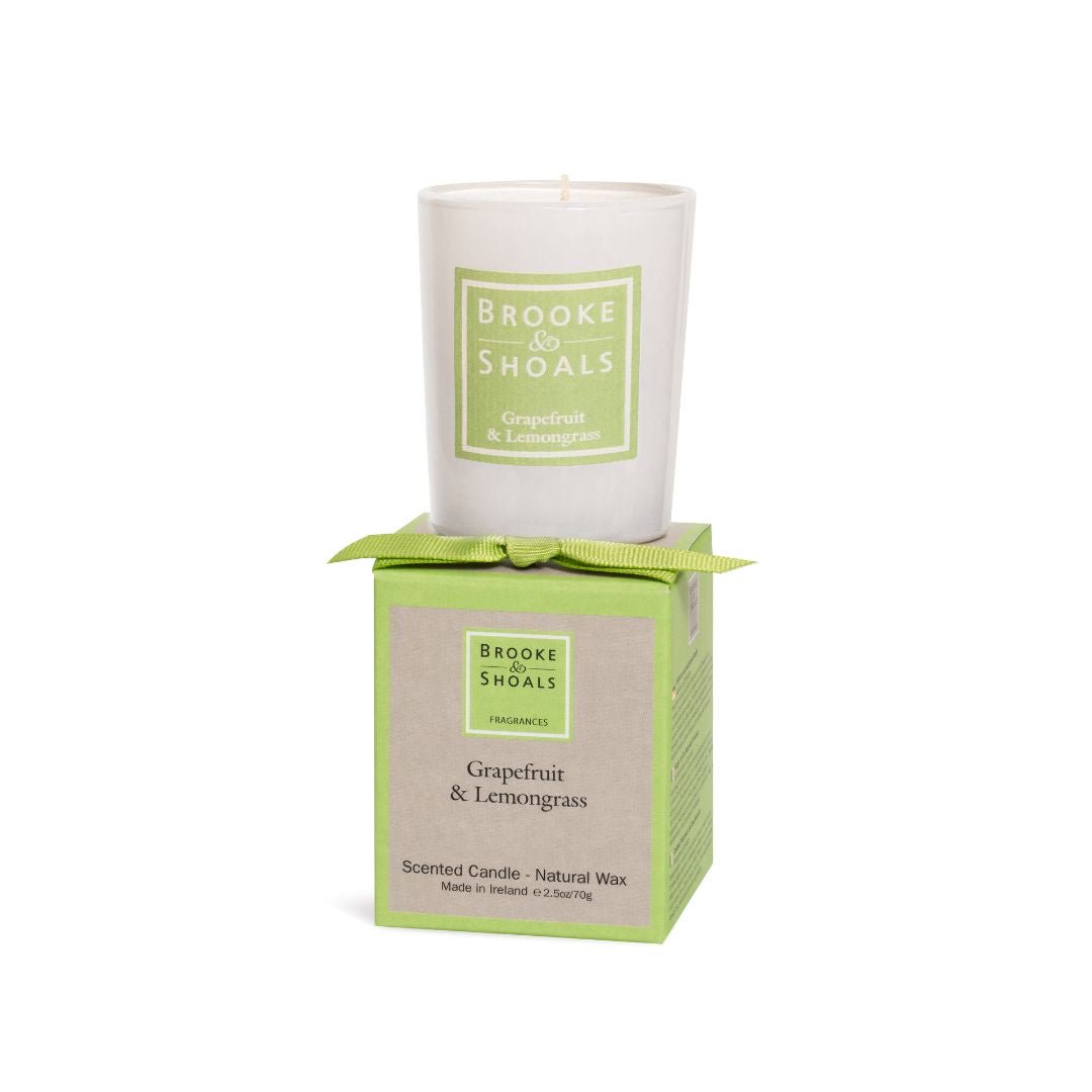 Brooke & Shoals Travel Candle - Grapefruit & Lemongrass