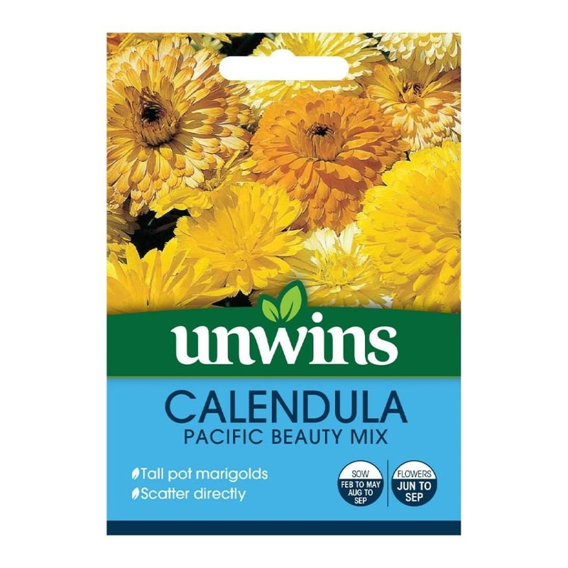 Calendula Pacific Beauty Mix - The Garden HouseUnwins