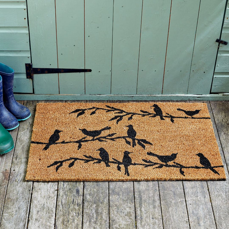 Coir Mat Bird Song 45 x 75cm - The Garden HouseSmart Garden