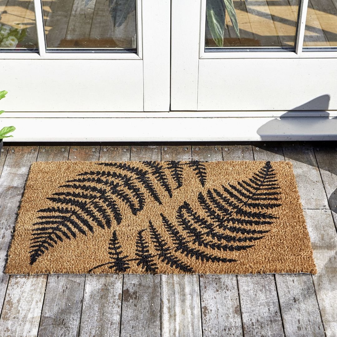 Coir Mat Ferns 45 x 75cm