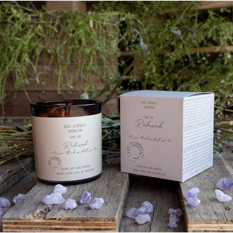 Eau So Relaxed Candle - The Garden HouseEau Lovely Dublin