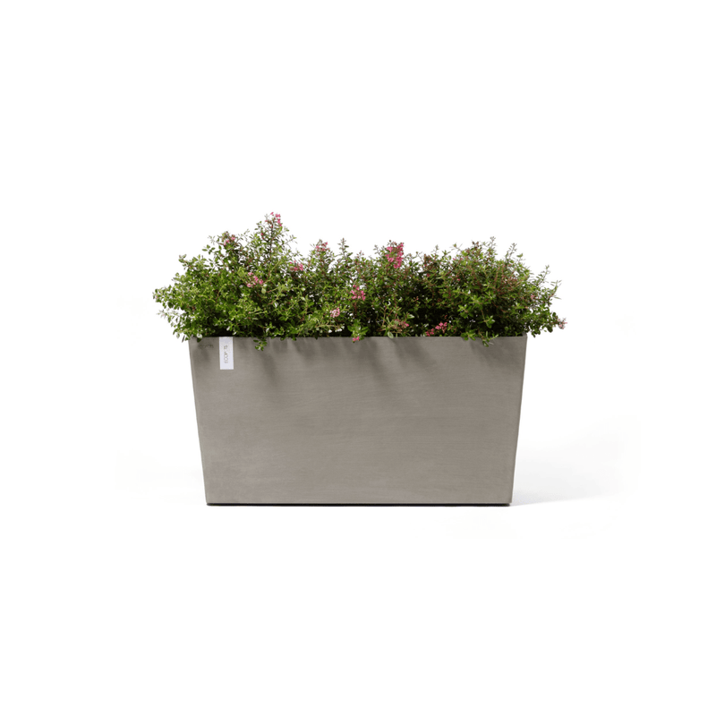 Ecopots Paris Wheels Taupe 100cm - The Garden HouseEcopots