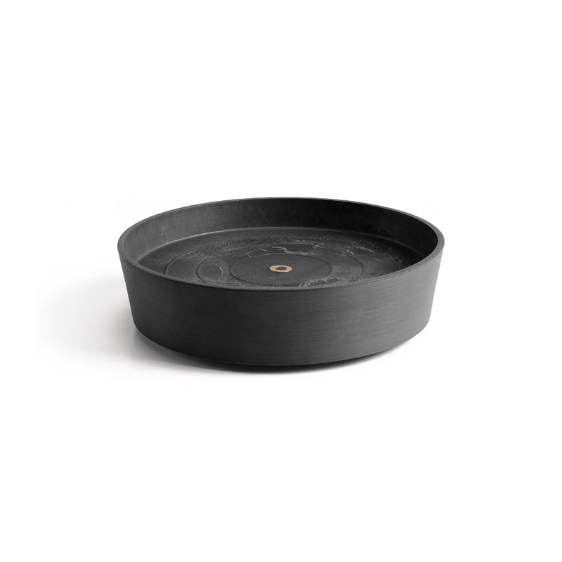 Ecopots Saucer Wheels Round Dark Grey - The Garden HouseEcopots