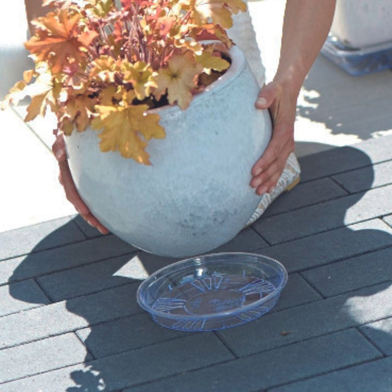 Elho Uni-Saucer Round Transparent - The Garden HouseElho