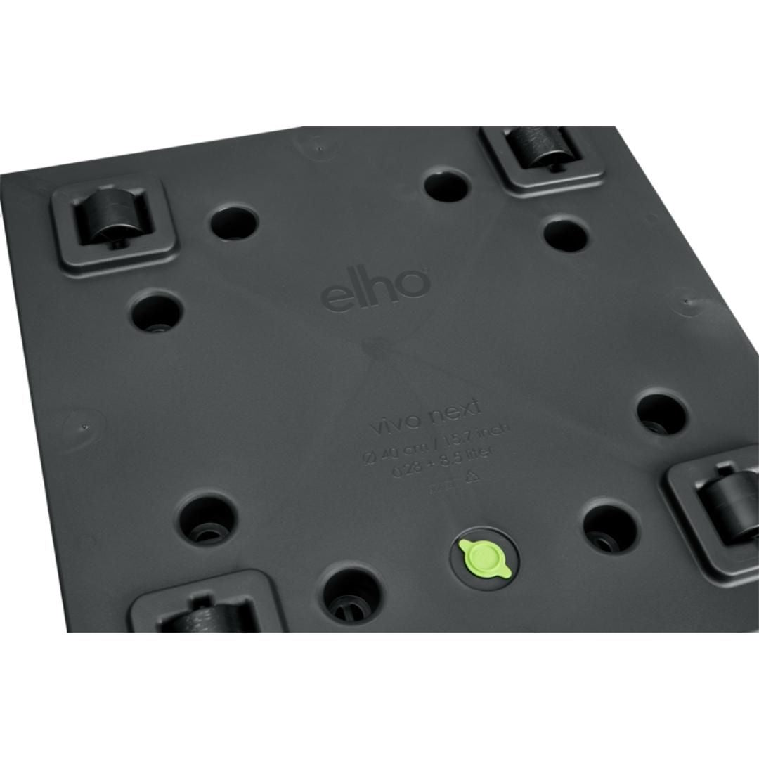 Elho Vivo Next Square 40cm Living Black