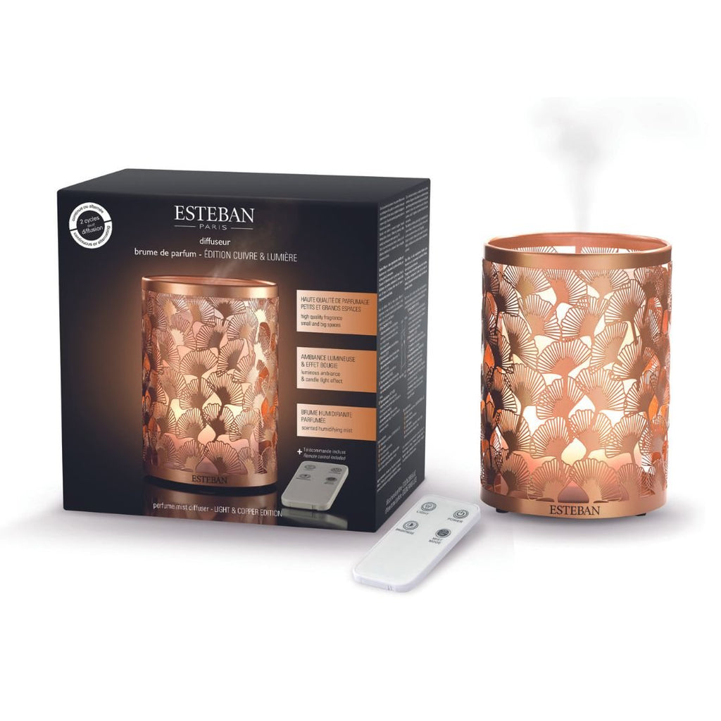 Aroma Mist Diffuser - Esteban Copper & Light Edition Perfume – The ...