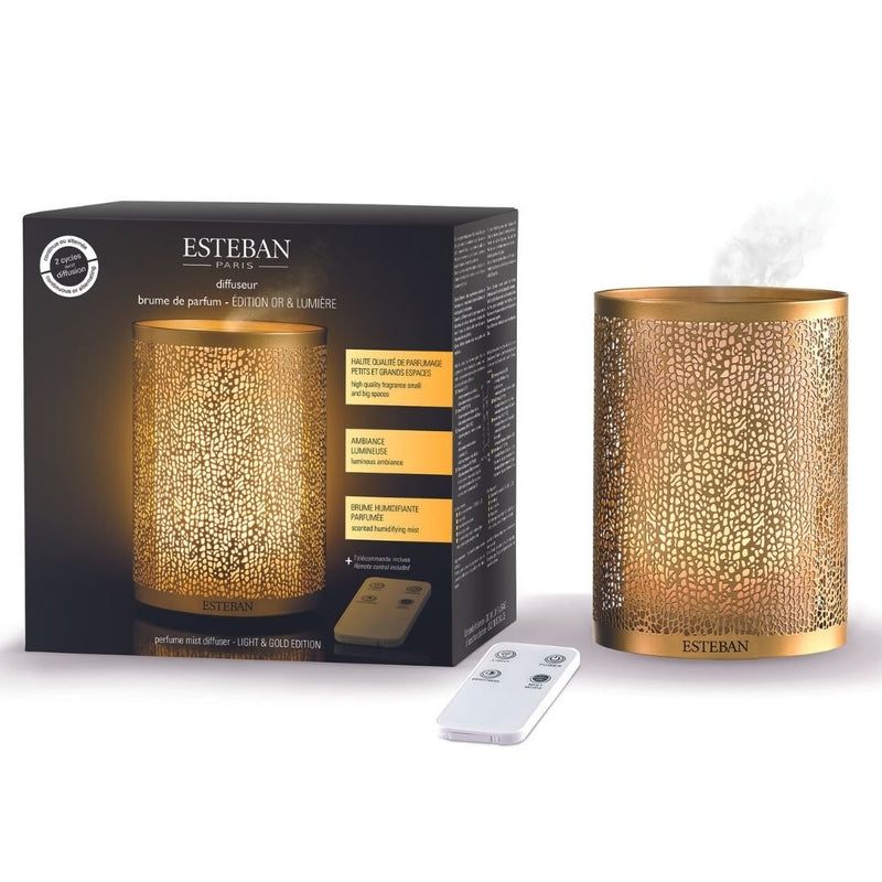 Esteban Gold & Light Edition Perfume Mist Diffuser - The Garden HouseEsteban