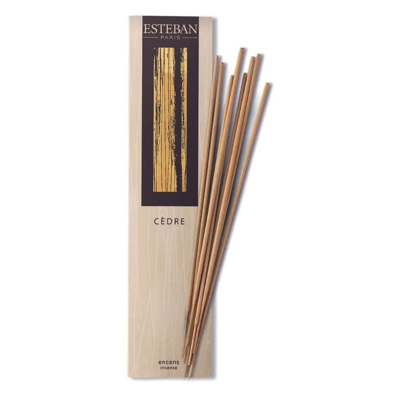 Esteban Incense Sticks - Cèdre - The Garden HouseEsteban