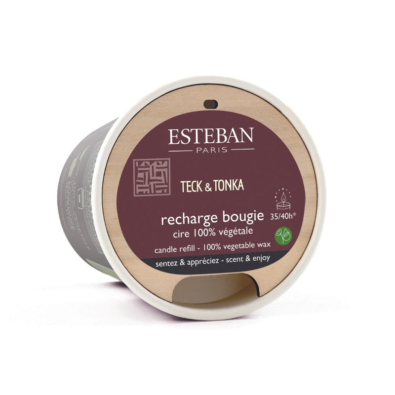 Esteban Refill Candle - Teck & Tonka - The Garden HouseEsteban