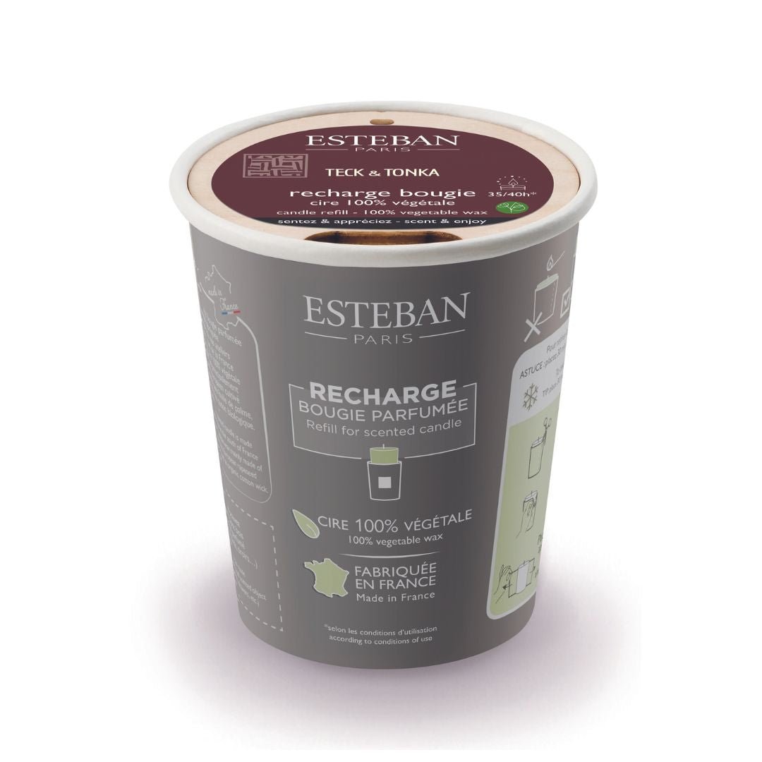 Esteban Refill Candle - Teck & Tonka