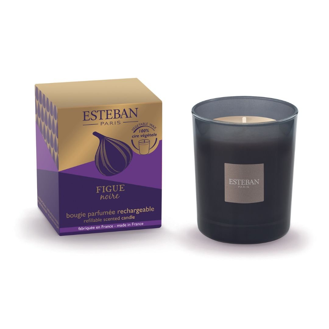 Esteban Refillable Candle - Figue Noire