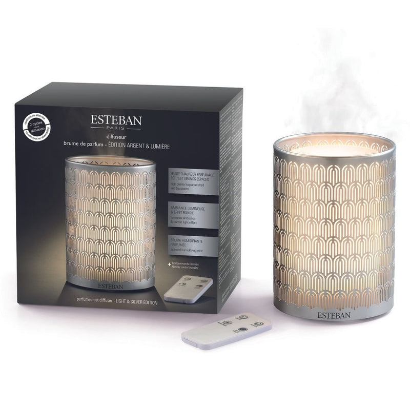 Esteban Silver & Light Edition Perfume Mist Diffuser - The Garden HouseEsteban