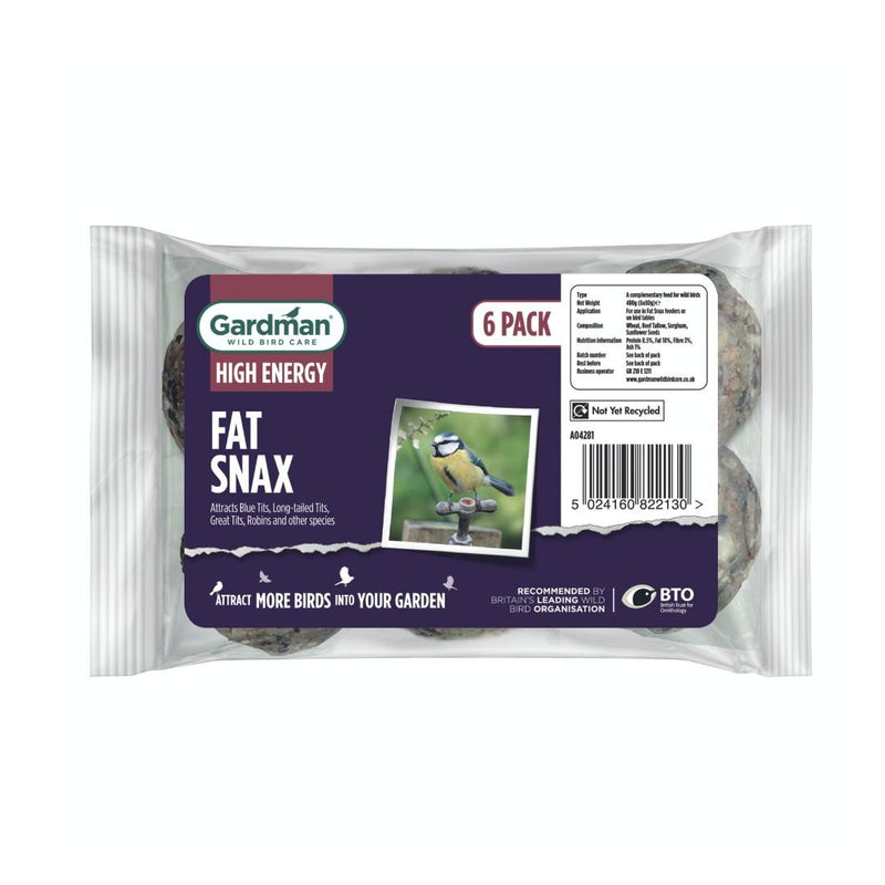 Gardman Fat Snax 6pack - The Garden HouseWestland