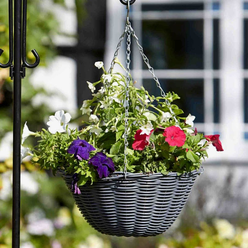 Hanging Basket Slate 14" - The Garden HouseSmart Garden