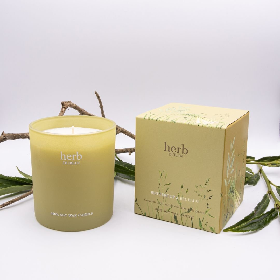 Herb Dublin Buttercup & Bee Balm Candle