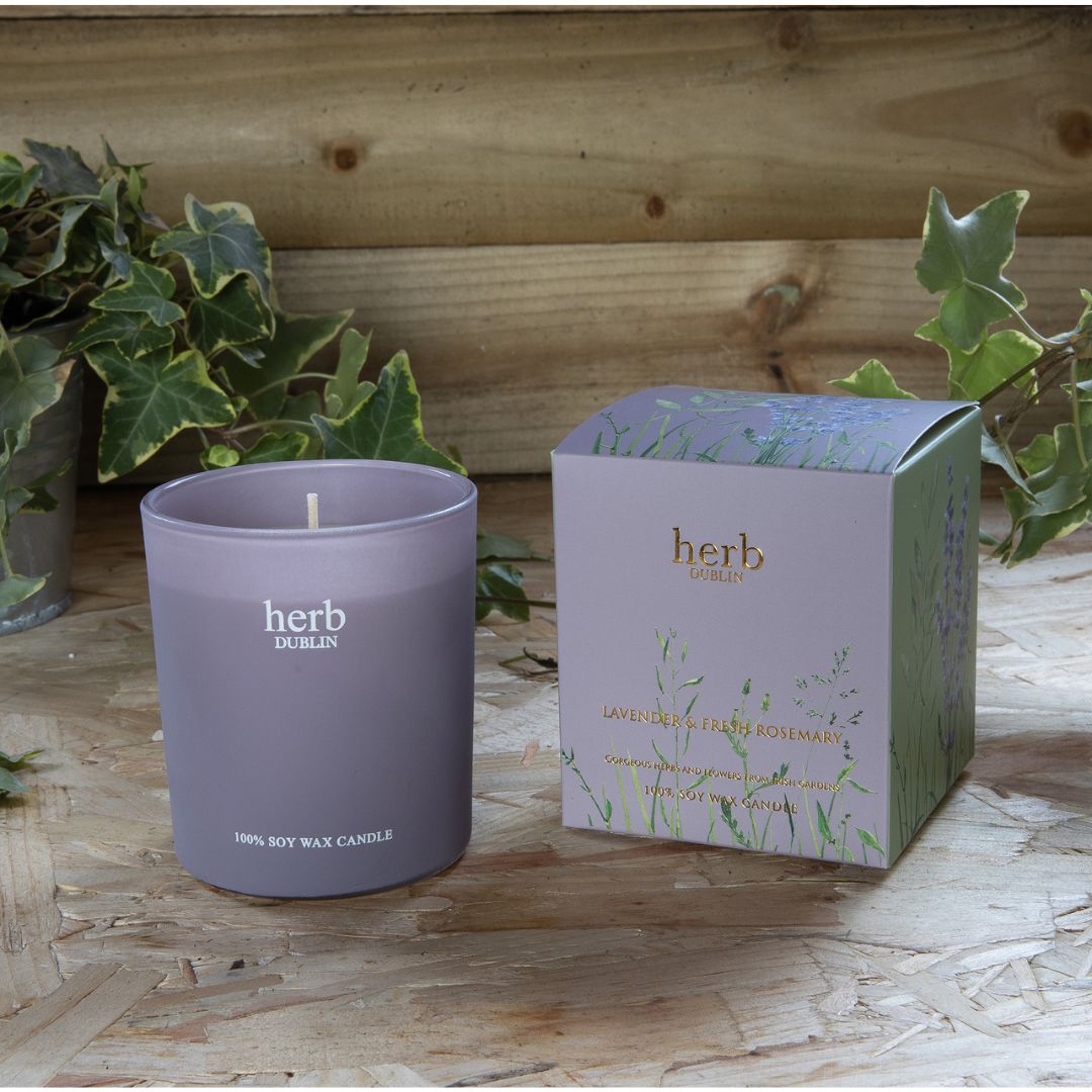 Herb Dublin Lavender & Rosemary Candle