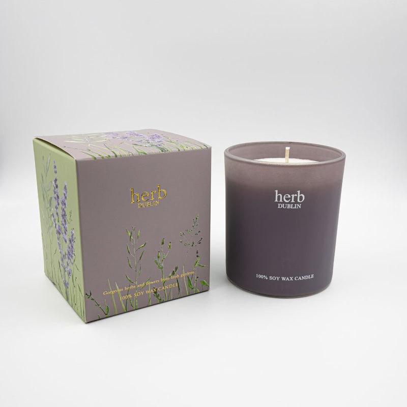 Herb Dublin Lavender & Rosemary Candle - The Garden HouseHerb Dublin