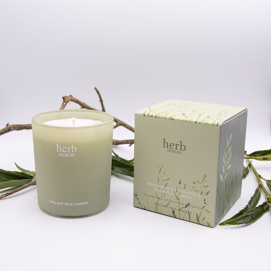 Herb Dublin Peppermint & Eucalyptus Candle