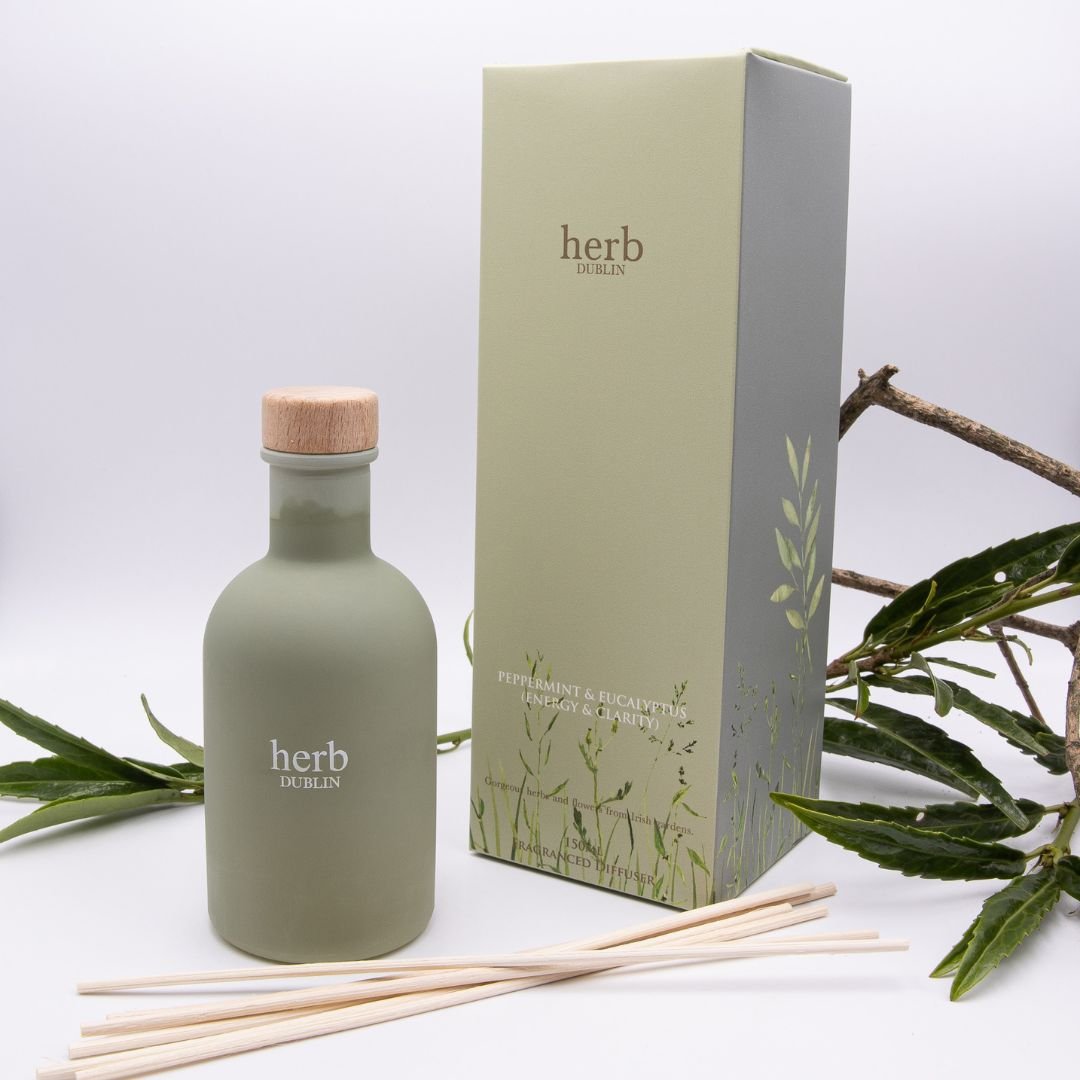 Reed Diffuser - Herb Dublin - Peppermint & Eucalyptus | The Garden House