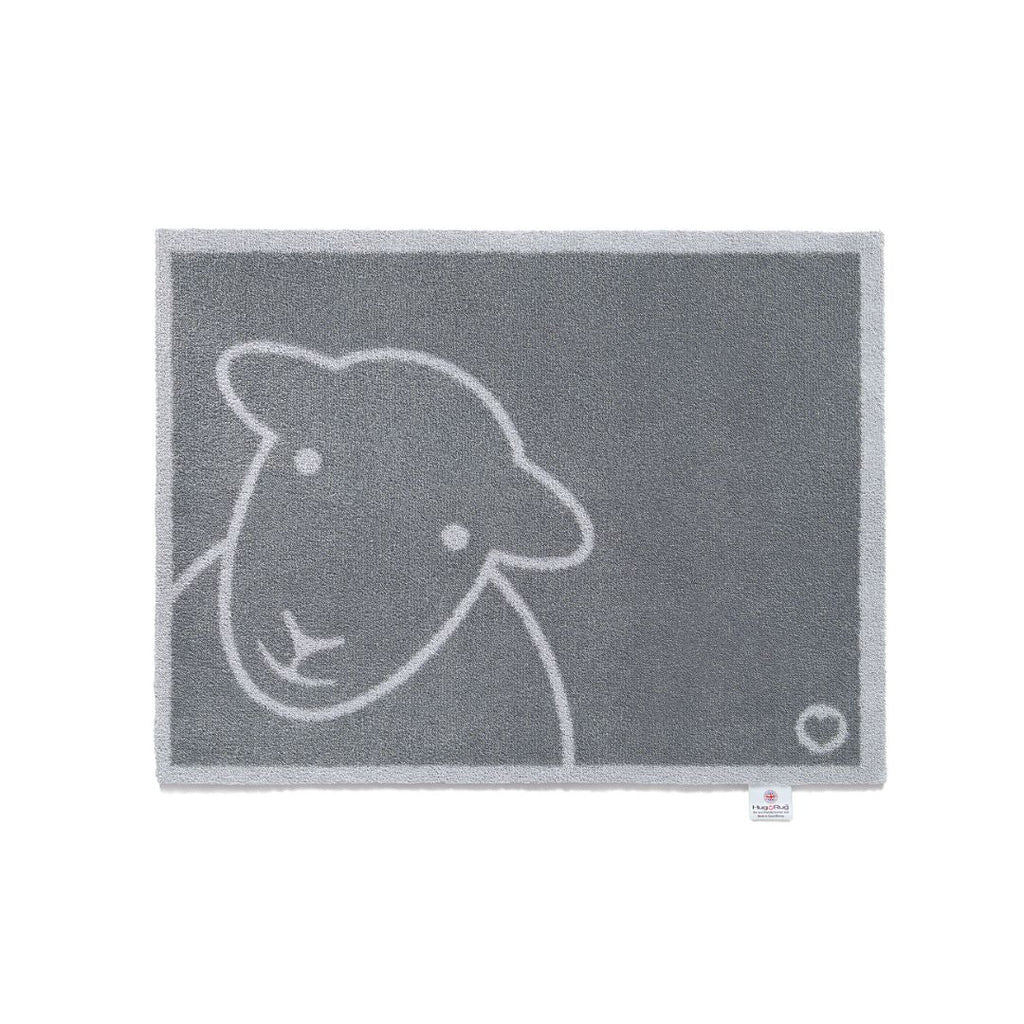 Hug Rug Mat Hello Grey - The Garden House
