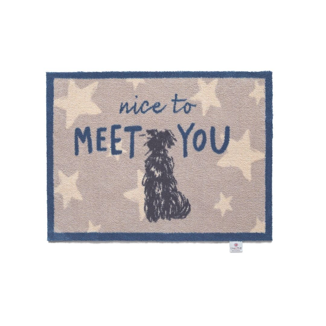 Hug Rug Mat Nice To Meet You