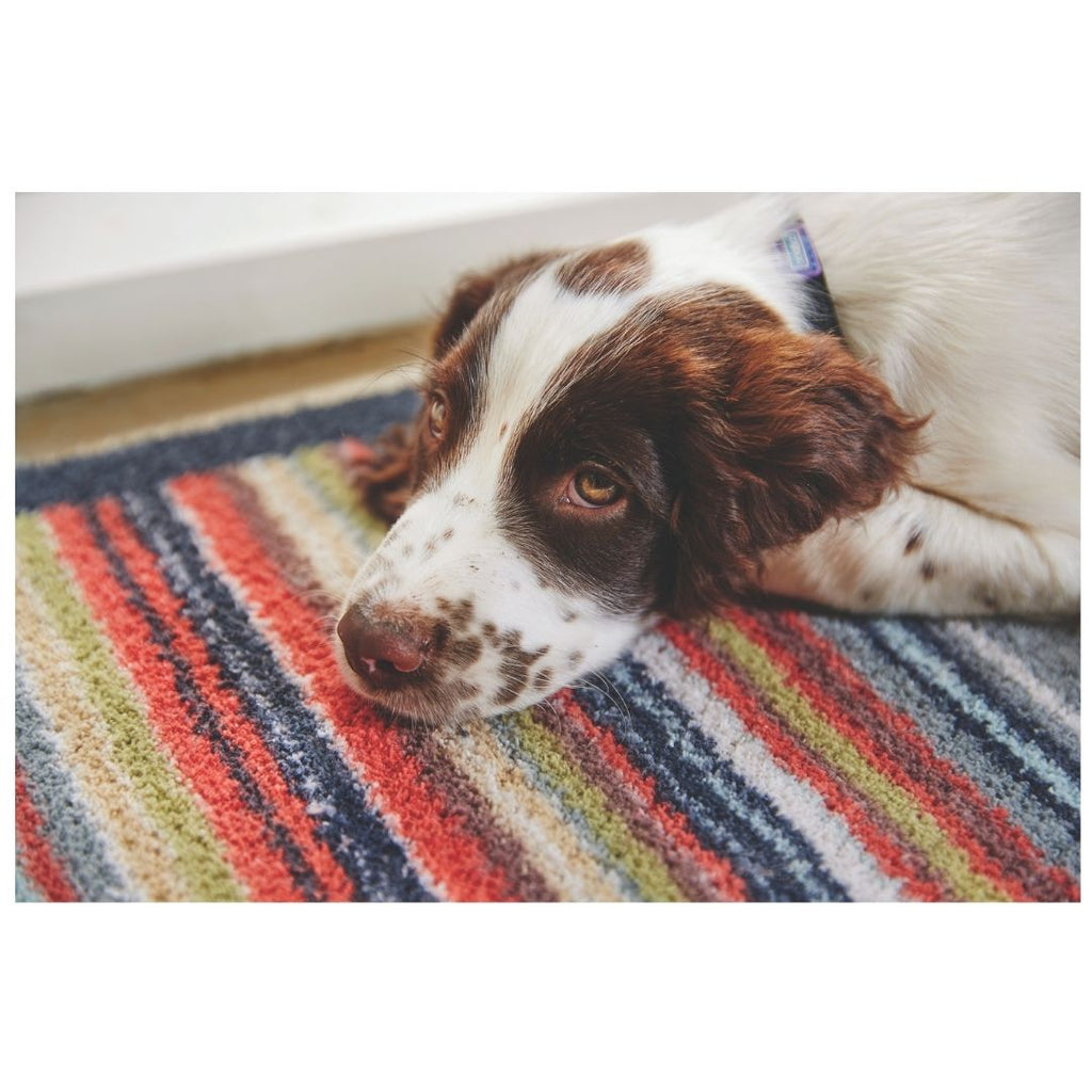 Hug Rug Red Hug Rug Stripe 32 – Eco-Friendly Non-Slip Door Mat (65 x 85cm) | The ...