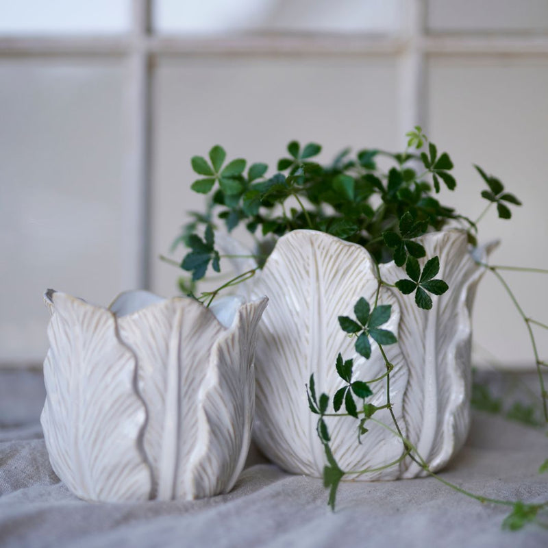 Ilma Pot Off White - The Garden HouseWikholm