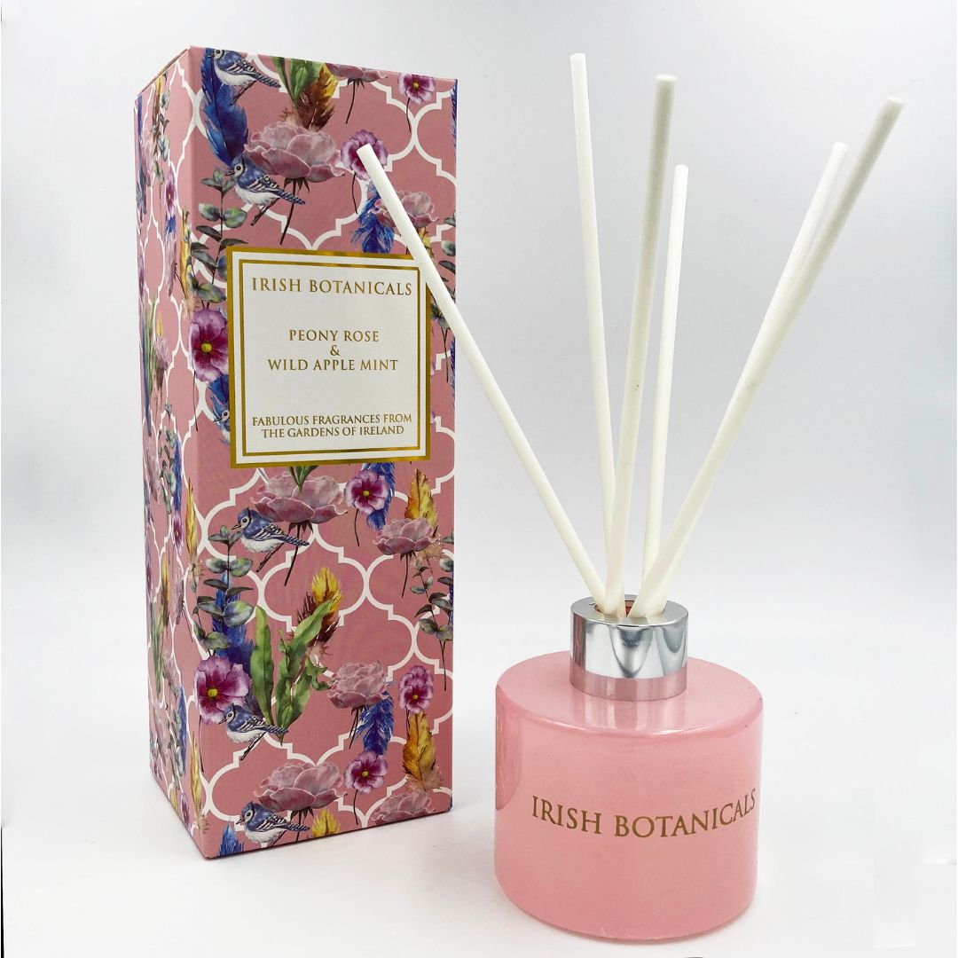 Irish Botanicals Peony Rose & Mint Diffuser