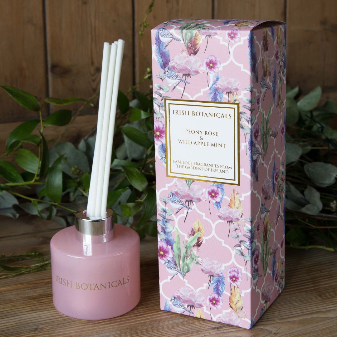 Irish Botanicals Peony Rose & Mint Diffuser