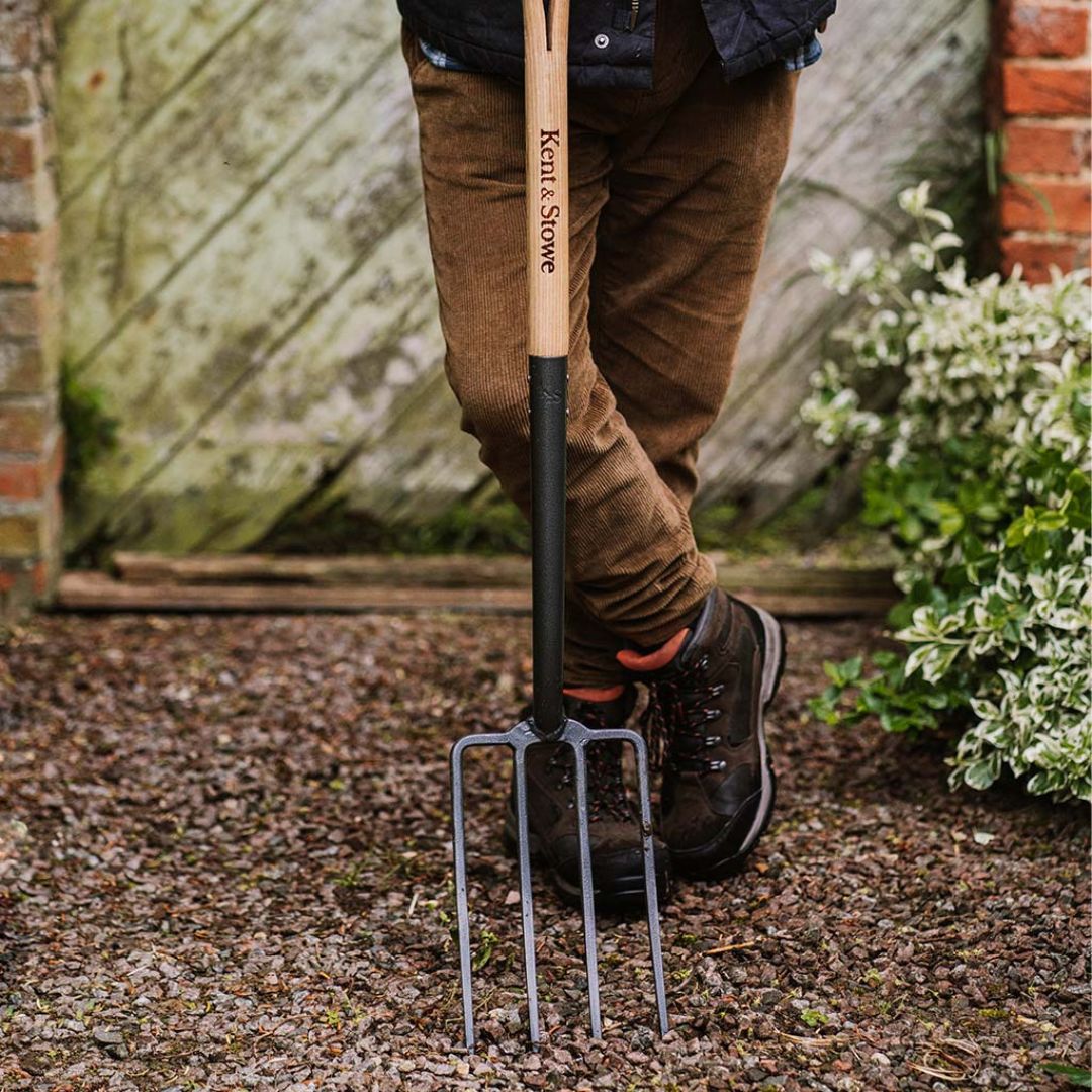 Kent & Stowe Carbon Steel Digging Fork