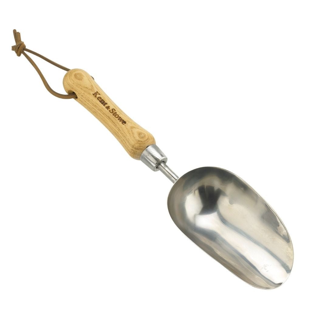 Kent & Stowe Hand Potting Scoop Stainless Steel