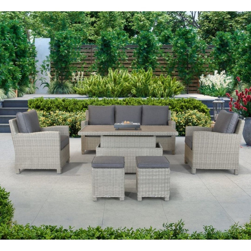 Kettler Palma Sofa Set High/Low Polywood Table - The Garden HouseKettler