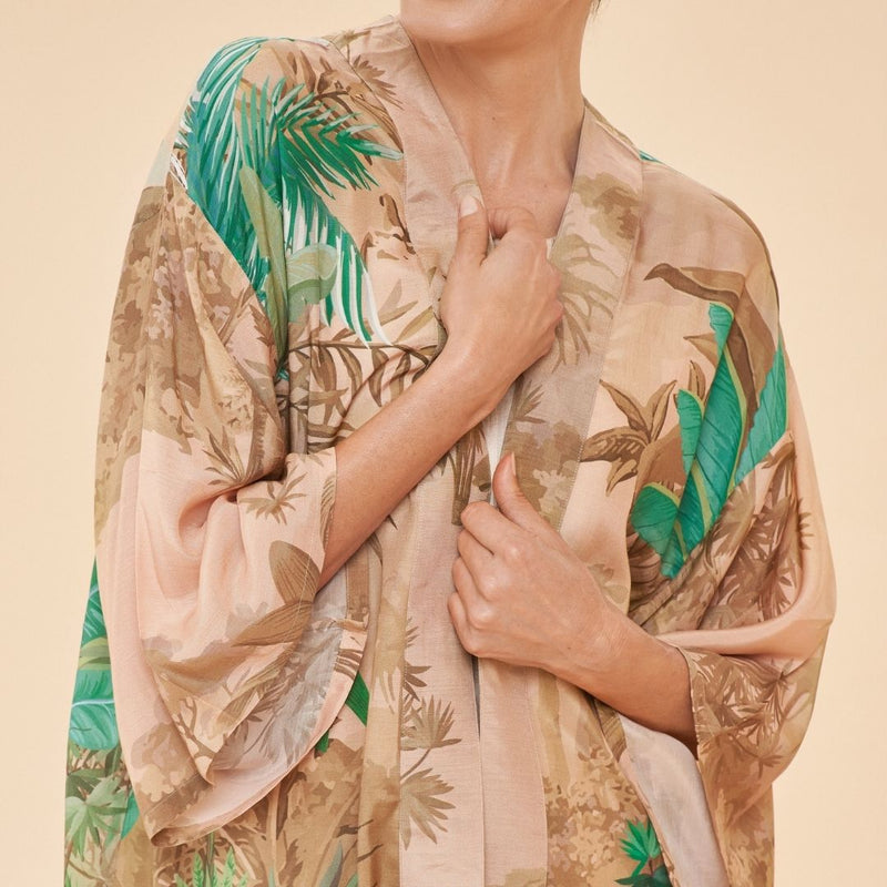 Kimono Jacket Coconut - The Garden HousePowder