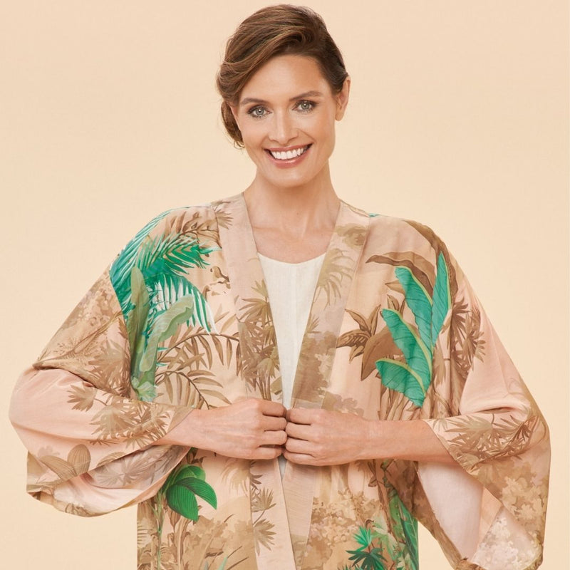 Kimono Jacket Coconut - The Garden HousePowder