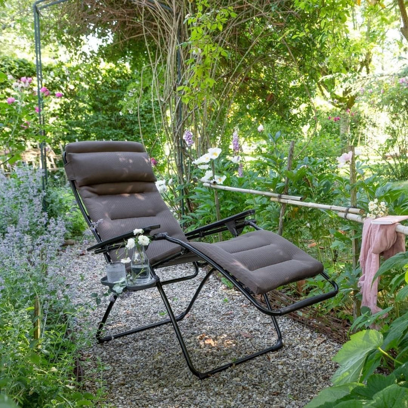 Lafuma Relaxation Chair Air Comfort Taupe - The Garden HouseLafuma