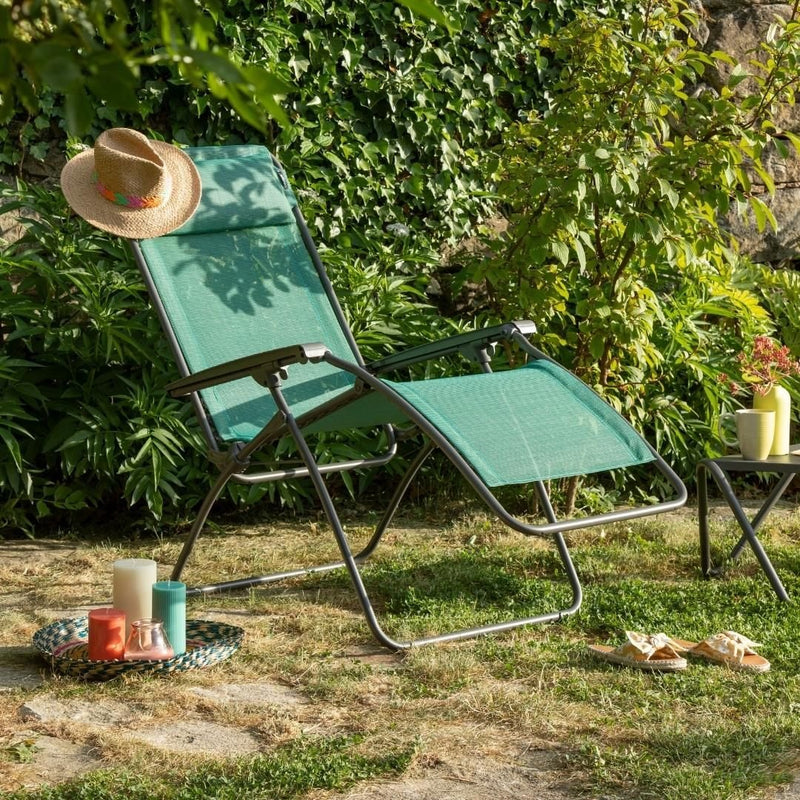Lafuma Relaxation Chair Chlorophyll - The Garden HouseLafuma