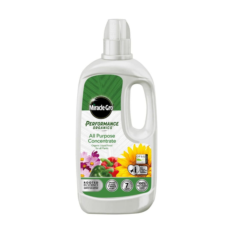 Miracle-Gro Organic All Purpose Liquid Plant Feed - The Garden HouseEvergreen