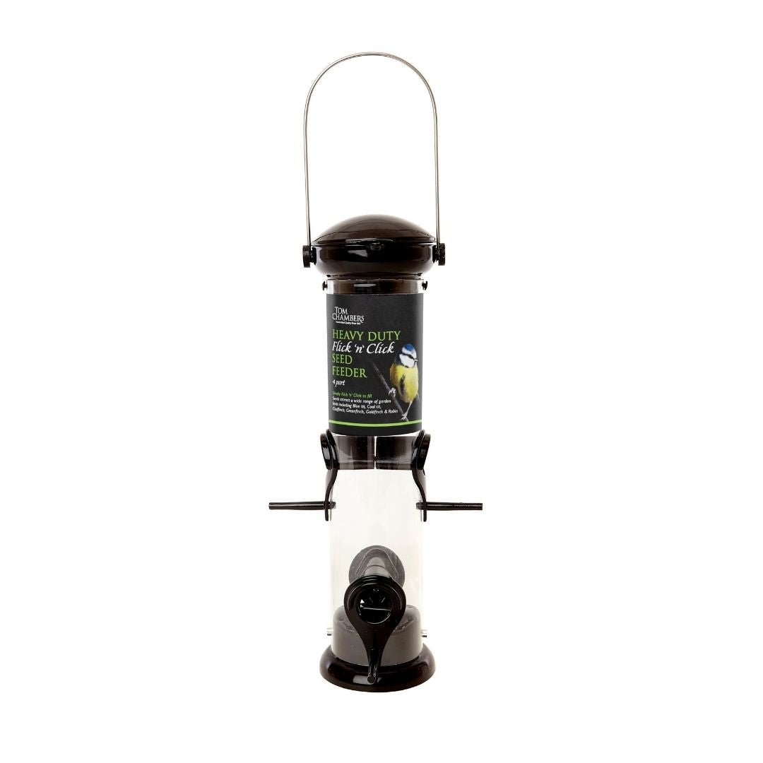 Tom Chambers Heavy Duty 4-Port Seed Feeder