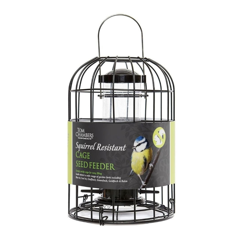 Tom Chambers Squirrel Proof Cage Seed Feeder - The Garden HouseTom Chambers